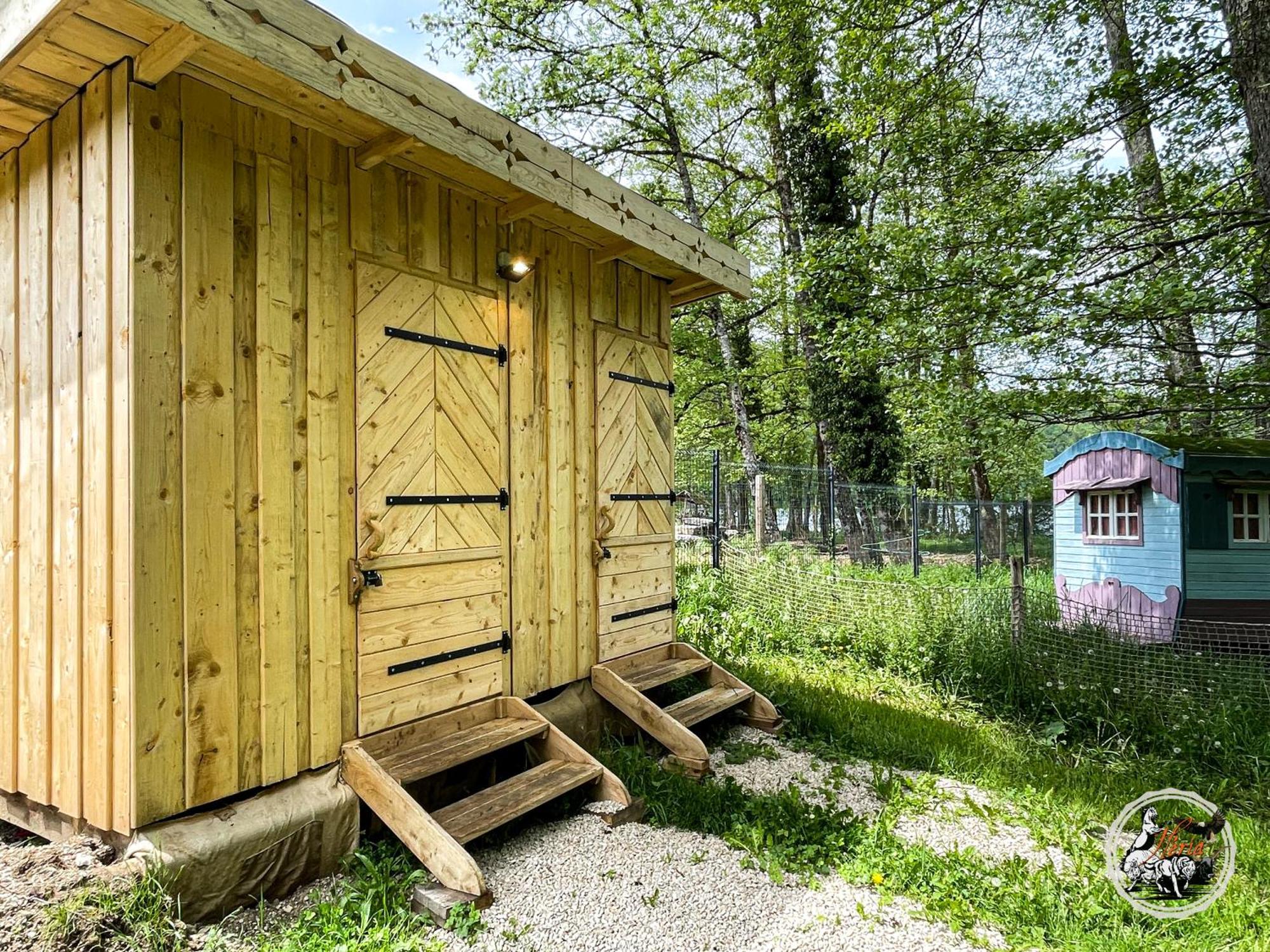 Parc Animalier Du Herisson Villa Дусиер Стая снимка